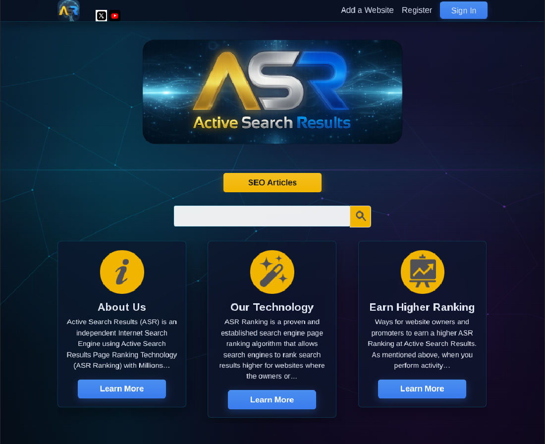 Active Search Results screenshot 1