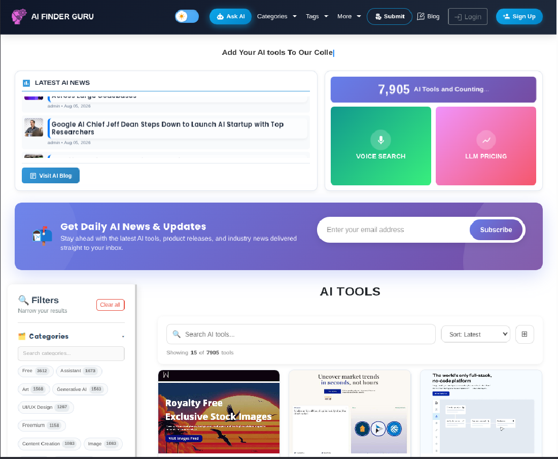 AI Finder Guru screenshot 1