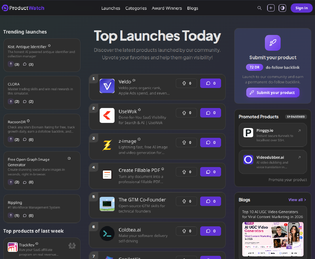 ProductWatch screenshot 1